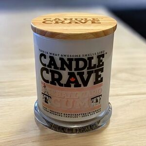 NEW Candle Crave Single Wick Soy Candle In Scent Baseball Card Gum